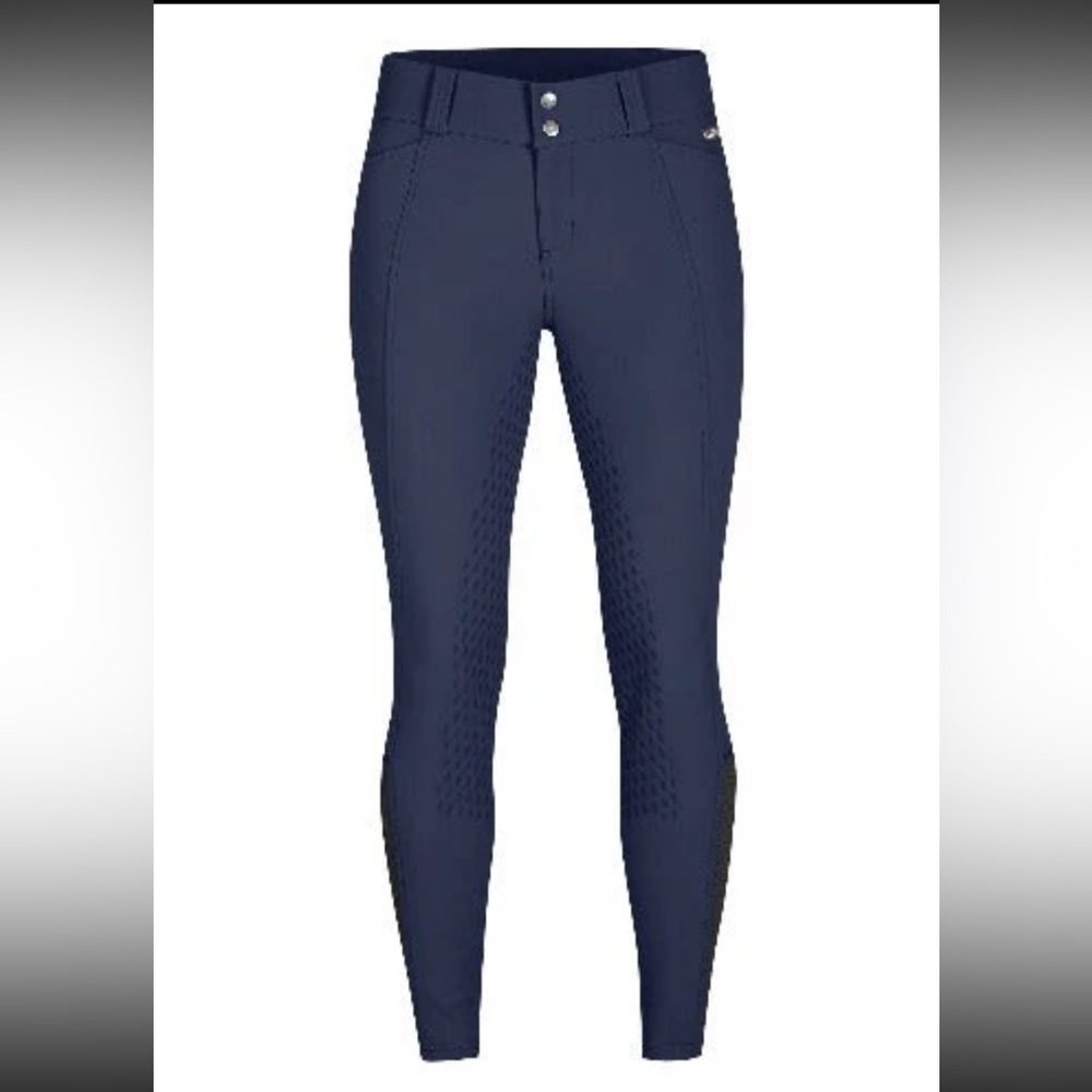Kerrits Affinity Ice Fil Full Seat Breeches Antislip Riding Pants Equestrian L